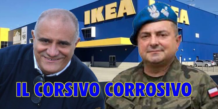 CONOSCETE LA STORIA DEL GENERALE CHE DIMENTICA LE MINE ANTICARRO ALL’IKEA?